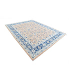 Serenity 9'0'' X 11'10'' Hand-Knotted Wool Rug 9'0'' x 11'10'' (270 X 355) / Red / Blue