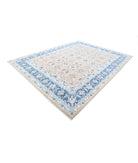 Serenity 9'0'' X 11'10'' Hand-Knotted Wool Rug 9'0'' x 11'10'' (270 X 355) / Red / Blue