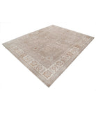 Serenity 7'10'' X 9'8'' Hand-Knotted Wool Rug 7'10'' x 9'8'' (235 X 290) / Taupe / Ivory