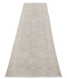 Serenity 2'5'' X 9'3'' Hand-Knotted Wool Rug 2'5'' x 9'3'' (73 X 278) / Brown / Ivory