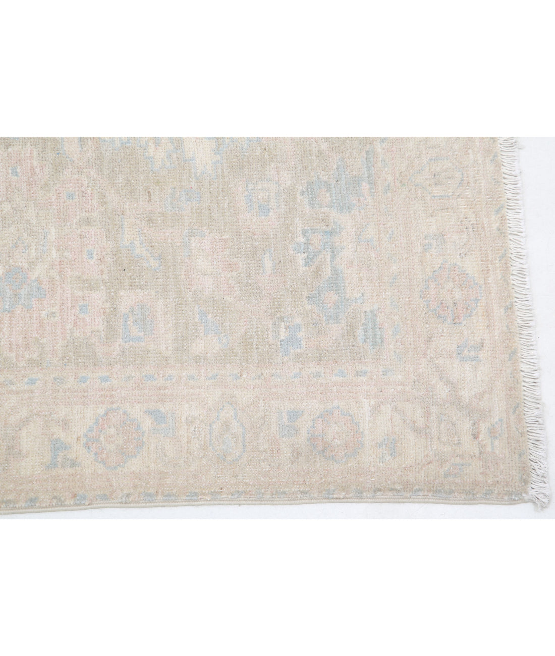 Serenity 2'5'' X 9'3'' Hand-Knotted Wool Rug 2'5'' x 9'3'' (73 X 278) / Brown / Ivory