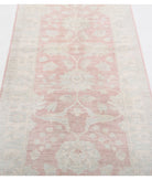 Serenity 2'6'' X 8'0'' Hand-Knotted Wool Rug 2'6'' x 8'0'' (75 X 240) / Red / Ivory