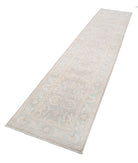 Serenity 2'6'' X 12'0'' Hand-Knotted Wool Rug 2'6'' x 12'0'' (75 X 360) / Brown / Blue