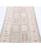 Serenity 2'9'' X 7'4'' Hand-Knotted Wool Rug 2'9'' x 7'4'' (83 X 220) / Blue / Ivory