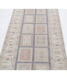 Serenity 2'7'' X 8'0'' Hand-Knotted Wool Rug 2'7'' x 8'0'' (78 X 240) / Grey / Ivory