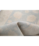 Serenity 2'7'' X 7'9'' Hand-Knotted Wool Rug 2'7'' x 7'9'' (78 X 233) / Grey / Ivory