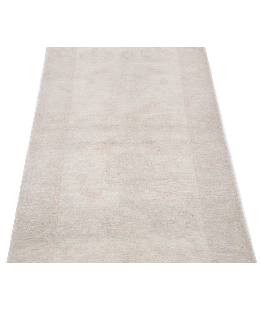 Serenity 2'4'' X 7'8'' Hand-Knotted Wool Rug 2'4'' x 7'8'' (70 X 230) / Ivory / Ivory