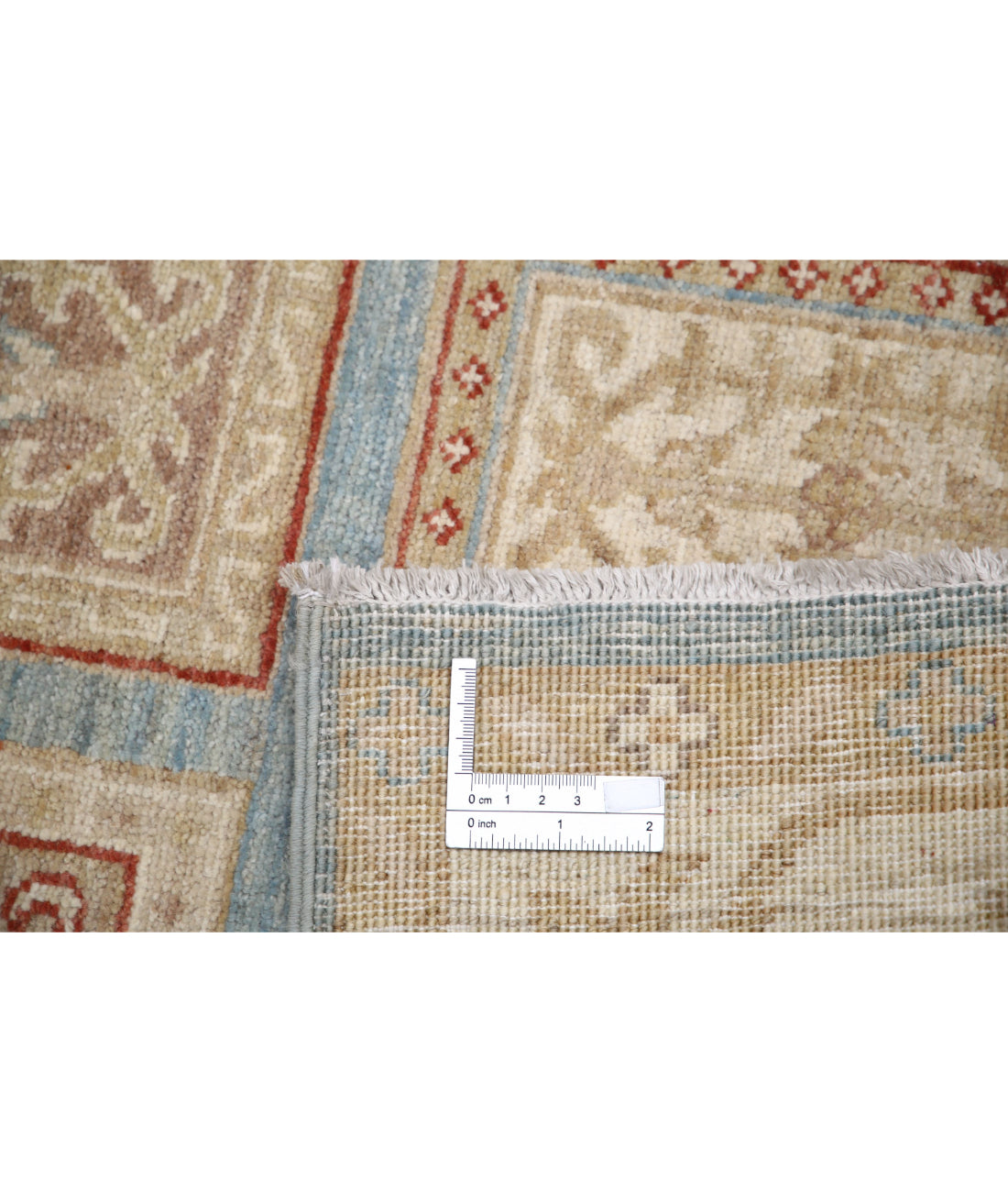 Serenity 2'8'' X 10'2'' Hand-Knotted Wool Rug 2'8'' x 10'2'' (80 X 305) / Blue / Ivory