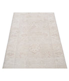 Serenity 2'8'' X 9'5'' Hand-Knotted Wool Rug 2'8'' x 9'5'' (80 X 283) / Grey / Ivory