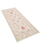 Serenity 2'8'' X 6'4'' Hand-Knotted Wool Rug 2'8'' x 6'4'' (80 X 190) / Ivory / Ivory