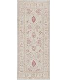 Serenity 2'8'' X 6'4'' Hand-Knotted Wool Rug 2'8'' x 6'4'' (80 X 190) / Ivory / Ivory