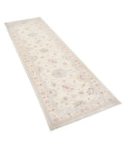 Serenity 2'8'' X 8'5'' Hand-Knotted Wool Rug 2'8'' x 8'5'' (80 X 253) / Ivory / Ivory