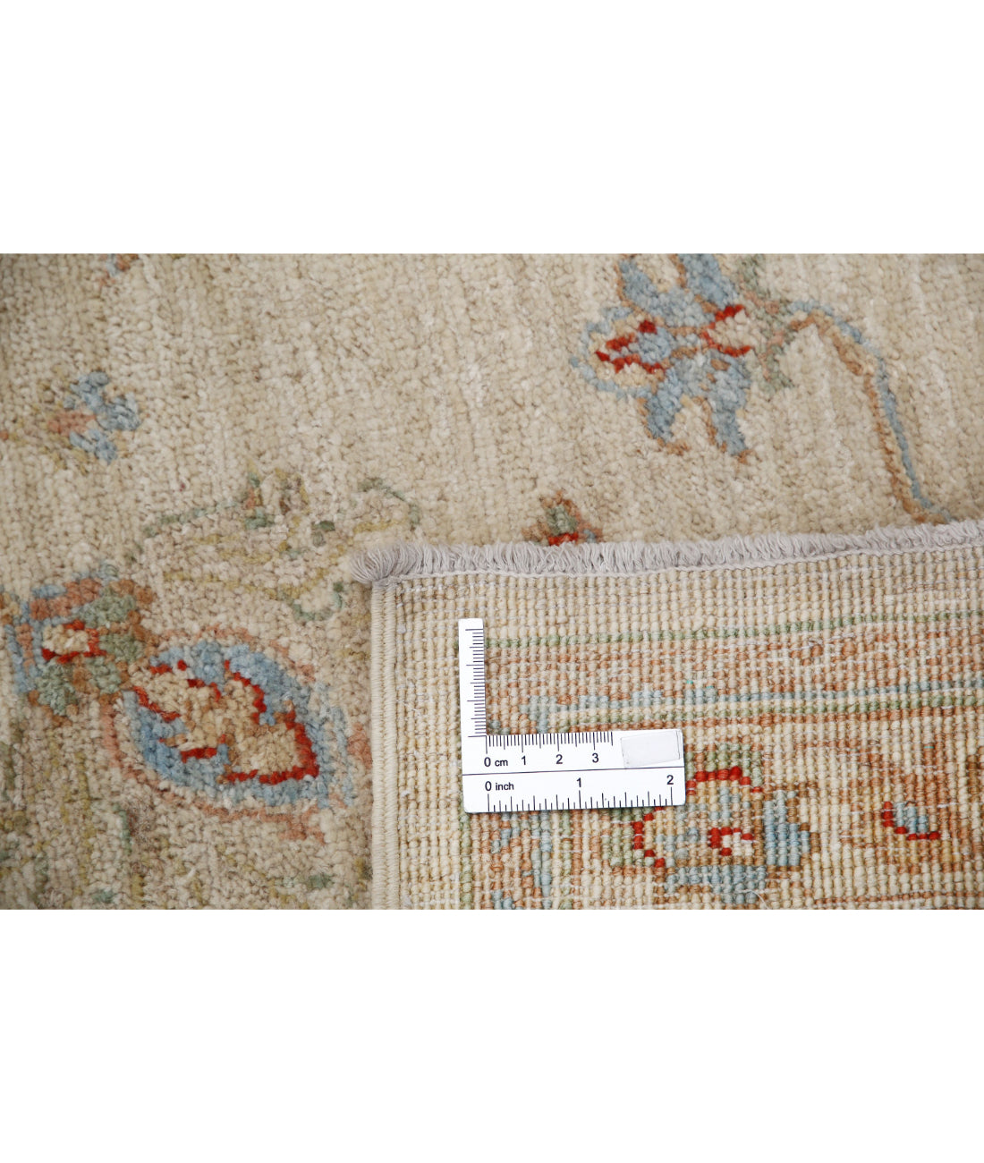 Serenity 2'8'' X 8'5'' Hand-Knotted Wool Rug 2'8'' x 8'5'' (80 X 253) / Ivory / Ivory