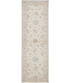 Serenity 2'8'' X 8'5'' Hand-Knotted Wool Rug 2'8'' x 8'5'' (80 X 253) / Ivory / Ivory