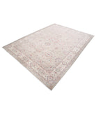 Serenity 6'9'' X 9'0'' Hand-Knotted Wool Rug 6'9'' x 9'0'' (203 X 270) / Brown / Ivory