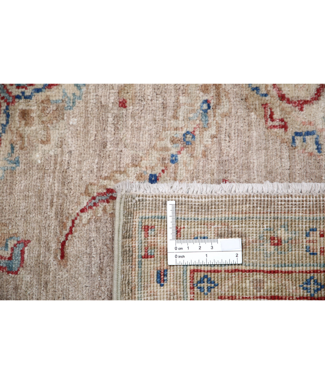 Serenity 6'9'' X 9'0'' Hand-Knotted Wool Rug 6'9'' x 9'0'' (203 X 270) / Brown / Ivory