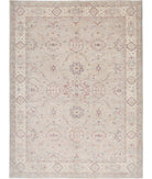 Serenity 6'9'' X 9'0'' Hand-Knotted Wool Rug 6'9'' x 9'0'' (203 X 270) / Brown / Ivory