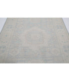 Serenity 6'0'' X 8'6'' Hand-Knotted Wool Rug 6'0'' x 8'6'' (180 X 255) / Blue / Ivory