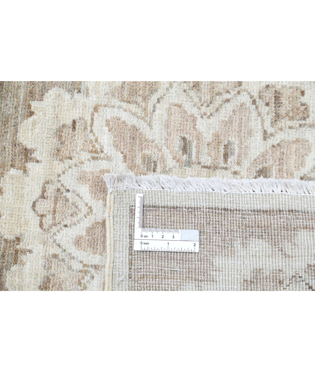 Serenity 8'11'' X 10'6'' Hand-Knotted Wool Rug 8'11'' x 10'6'' (268 X 315) / Brown / Brown