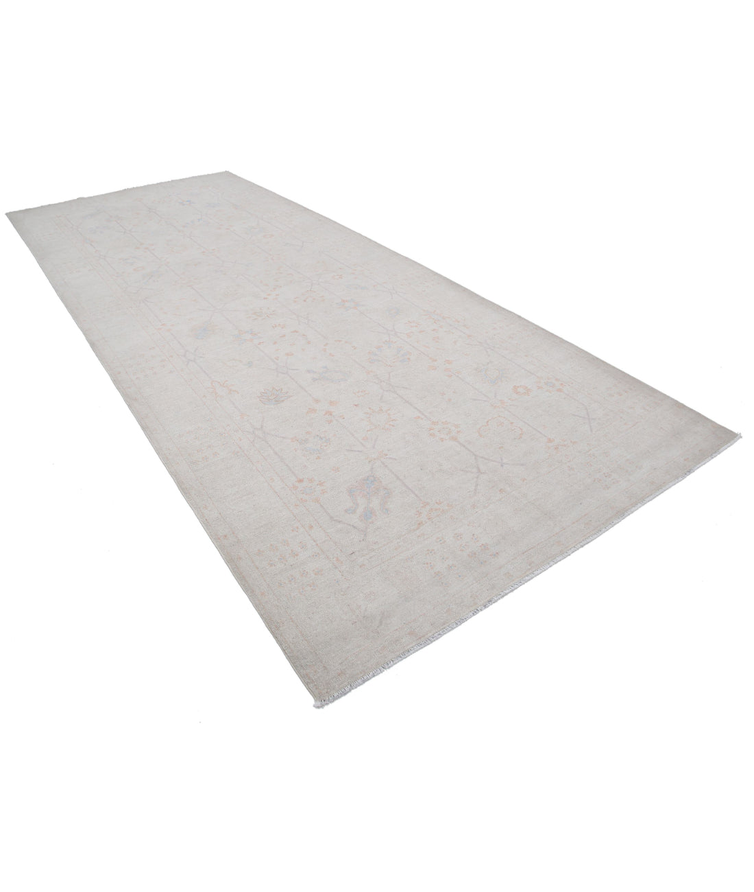 Serenity 5'11'' X 14'2'' Hand-Knotted Wool Rug 5'11'' x 14'2'' (178 X 425) / Ivory / Ivory