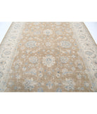 Serenity 8'0'' X 11'4'' Hand-Knotted Wool Rug 8'0'' x 11'4'' (240 X 340) / Brown / Ivory