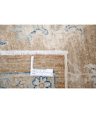 Serenity 8'0'' X 11'4'' Hand-Knotted Wool Rug 8'0'' x 11'4'' (240 X 340) / Brown / Ivory