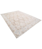 Serenity 8'10'' X 11'7'' Hand-Knotted Wool Rug 8'10'' x 11'7'' (265 X 348) / Brown / Ivory