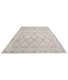 Serenity 8'10'' X 11'7'' Hand-Knotted Wool Rug 8'10'' x 11'7'' (265 X 348) / Brown / Ivory