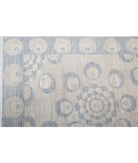 Serenity 8'9'' X 11'8'' Hand-Knotted Wool Rug 8'9'' x 11'8'' (263 X 350) / Brown / Grey