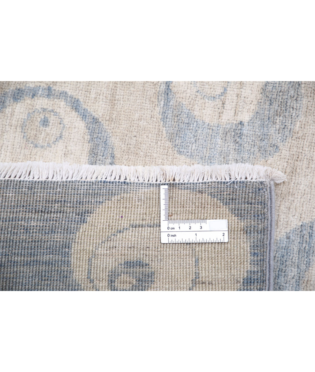 Serenity 8'9'' X 11'8'' Hand-Knotted Wool Rug 8'9'' x 11'8'' (263 X 350) / Brown / Grey