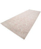 Serenity 8'6'' X 17'5'' Hand-Knotted Wool Rug 8'6'' x 17'5'' (255 X 523) / Ivory / Pink