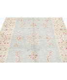 Serenity 5'2'' X 6'9'' Hand-Knotted Wool Rug 5'2'' x 6'9'' (155 X 203) / Blue / Ivory