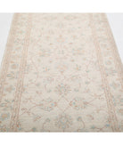 Serenity 3'5'' X 12'8'' Hand-Knotted Wool Rug 3'5'' x 12'8'' (103 X 380) / Ivory / Ivory