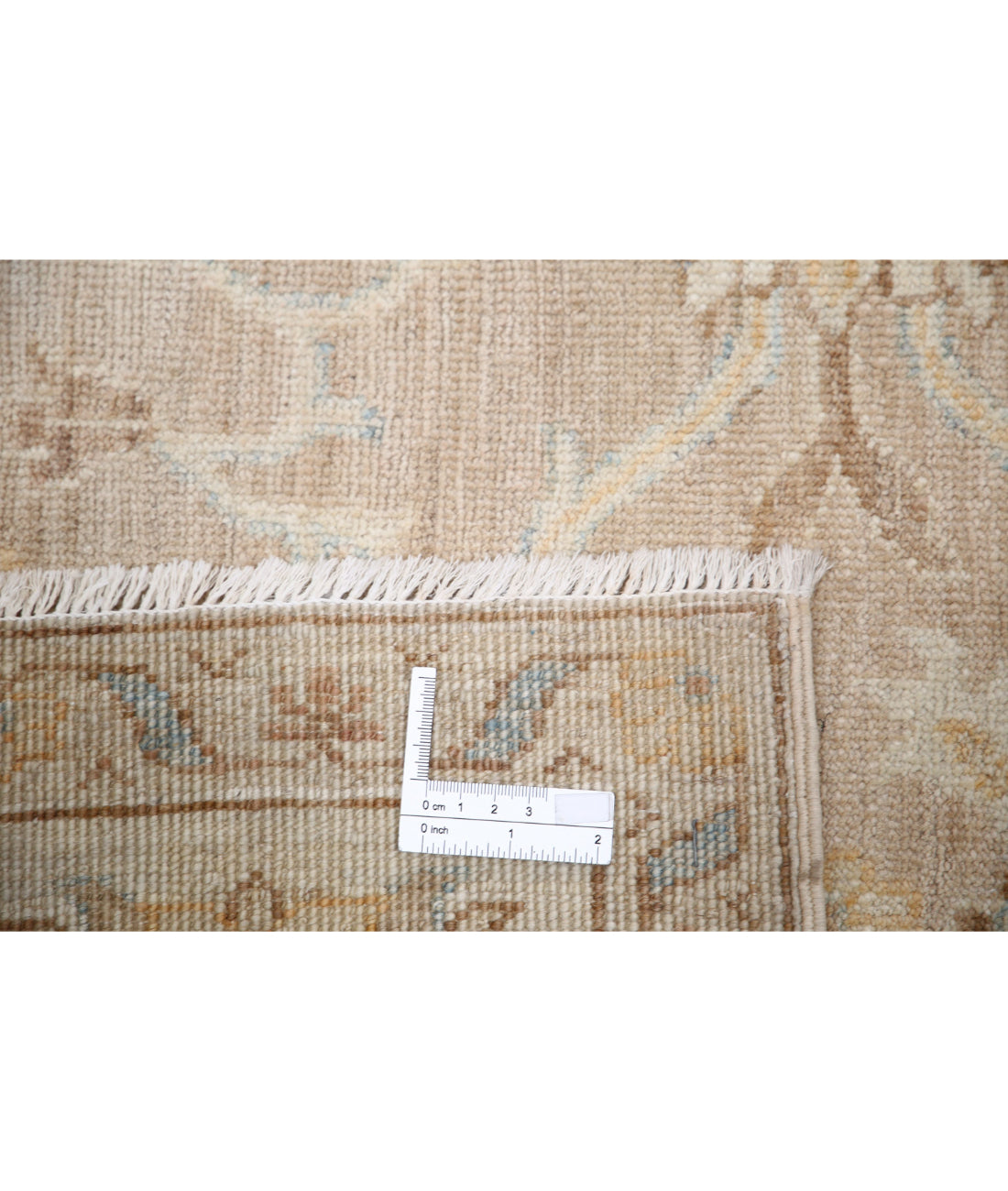 Serenity 4'0'' X 9'2'' Hand-Knotted Wool Rug 4'0'' x 9'2'' (120 X 275) / Brown / Ivory