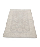 Serenity 3'1'' X 4'7'' Hand-Knotted Wool Rug 3'1'' x 4'7'' (93 X 138) / Brown / Ivory