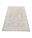 Serenity 3'2'' X 4'11'' Hand-Knotted Wool Rug 3'2'' x 4'11'' (95 X 148) / Brown / Ivory