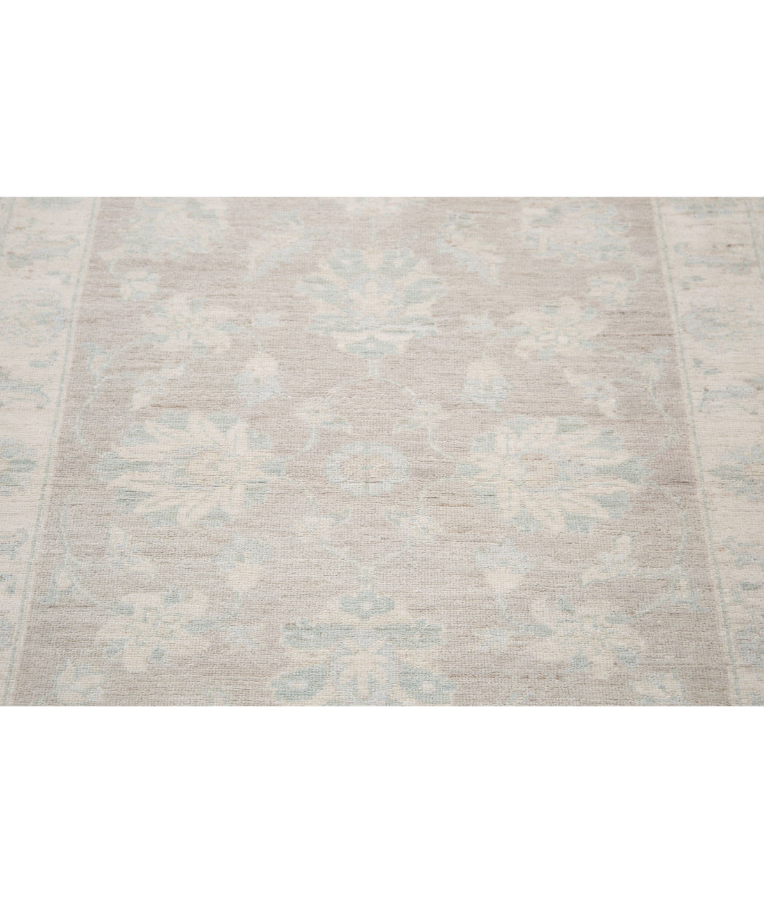 Serenity 3'2'' X 4'11'' Hand-Knotted Wool Rug 3'2'' x 4'11'' (95 X 148) / Brown / Ivory