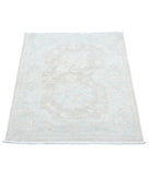 Serenity 2'2'' X 3'1'' Hand-Knotted Wool Rug 2'2'' x 3'1'' (65 X 93) / Brown / Ivory