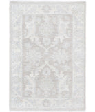 Serenity 2'0'' X 2'10'' Hand-Knotted Wool Rug 2'0'' x 2'10'' (60 X 85) / Brown / Ivory