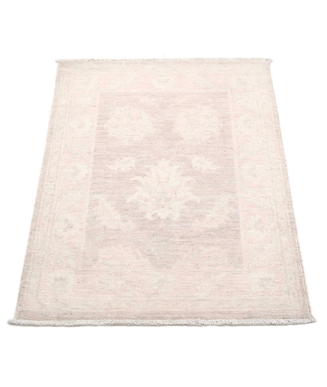 Serenity 2'1'' X 3'1'' Hand-Knotted Wool Rug 2'1'' x 3'1'' (63 X 93) / Brown / Ivory