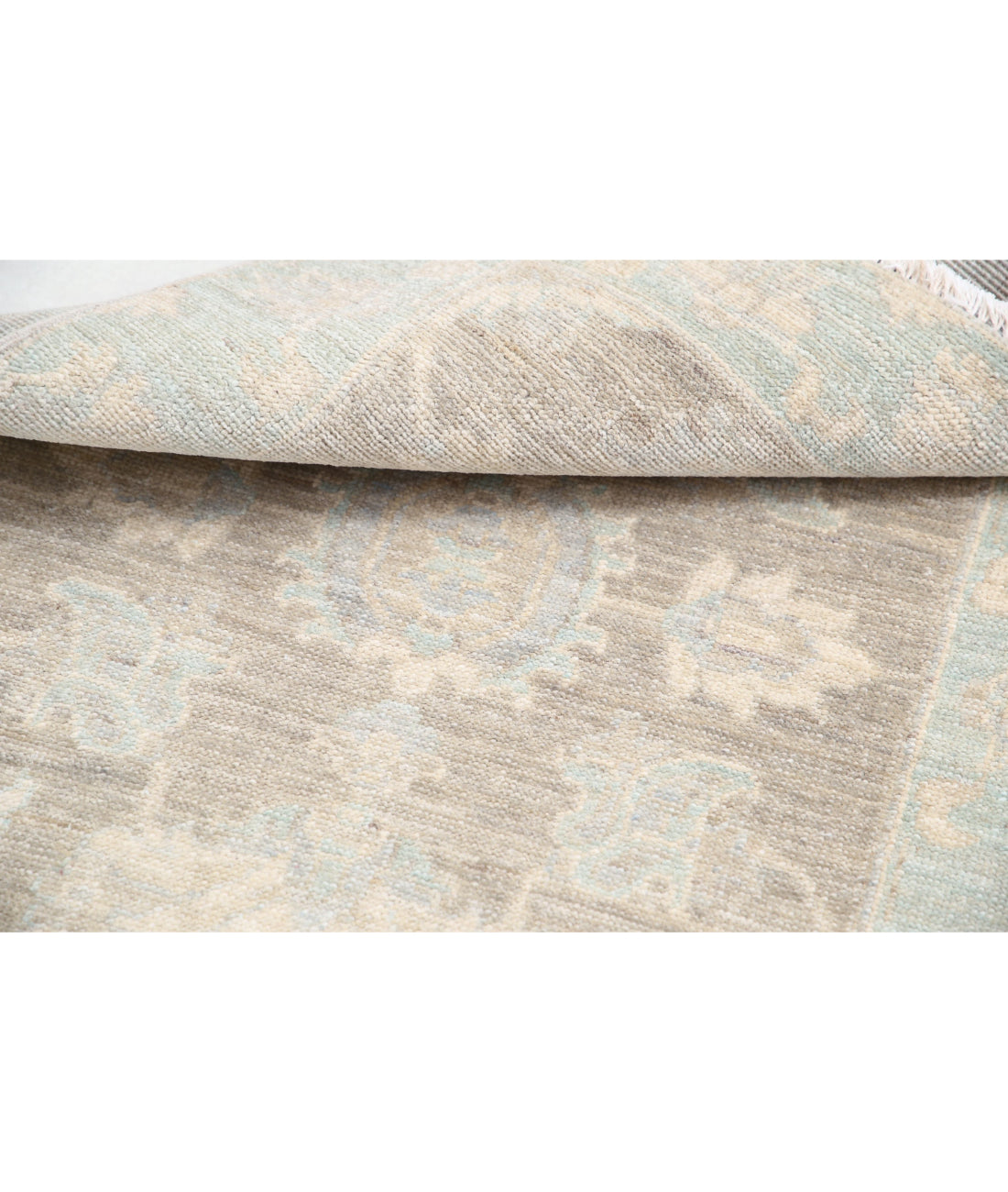 Serenity 2'0'' X 3'0'' Hand-Knotted Wool Rug 2'0'' x 3'0'' (60 X 90) / Brown / Blue