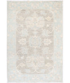 Serenity 2'0'' X 3'0'' Hand-Knotted Wool Rug 2'0'' x 3'0'' (60 X 90) / Brown / Blue