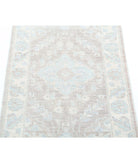 Serenity 2'0'' X 2'11'' Hand-Knotted Wool Rug 2'0'' x 2'11'' (60 X 88) / Brown / Ivory