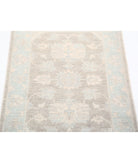 Serenity 2'0'' X 2'10'' Hand-Knotted Wool Rug 2'0'' x 2'10'' (60 X 85) / Brown / Blue