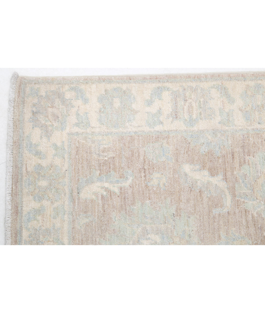 Serenity 2'3'' X 3'3'' Hand-Knotted Wool Rug 2'3'' x 3'3'' (68 X 98) / Brown / Ivory