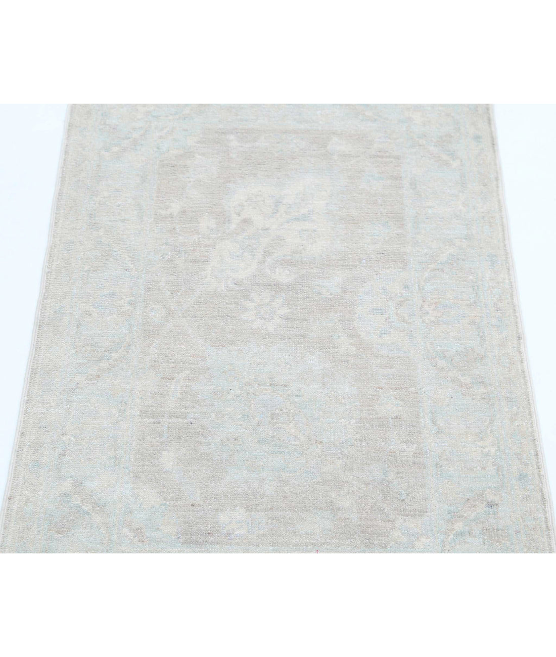 Serenity 2'0'' X 3'1'' Hand-Knotted Wool Rug 2'0'' x 3'1'' (60 X 93) / Brown / Ivory