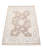 Serenity 2'0'' X 3'1'' Hand-Knotted Wool Rug 2'0'' x 3'1'' (60 X 93) / Brown / Grey