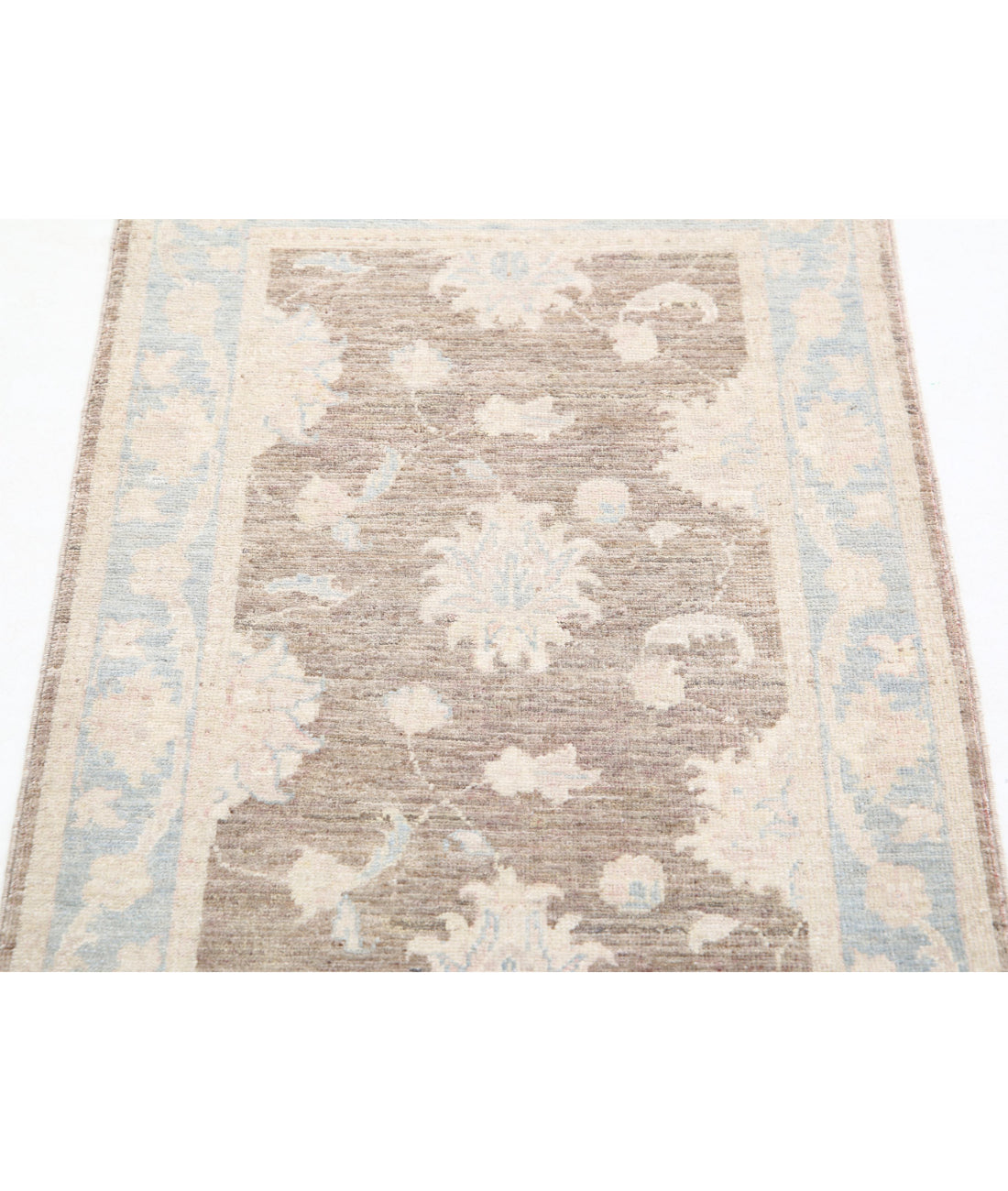 Serenity 2'0'' X 3'1'' Hand-Knotted Wool Rug 2'0'' x 3'1'' (60 X 93) / Brown / Grey