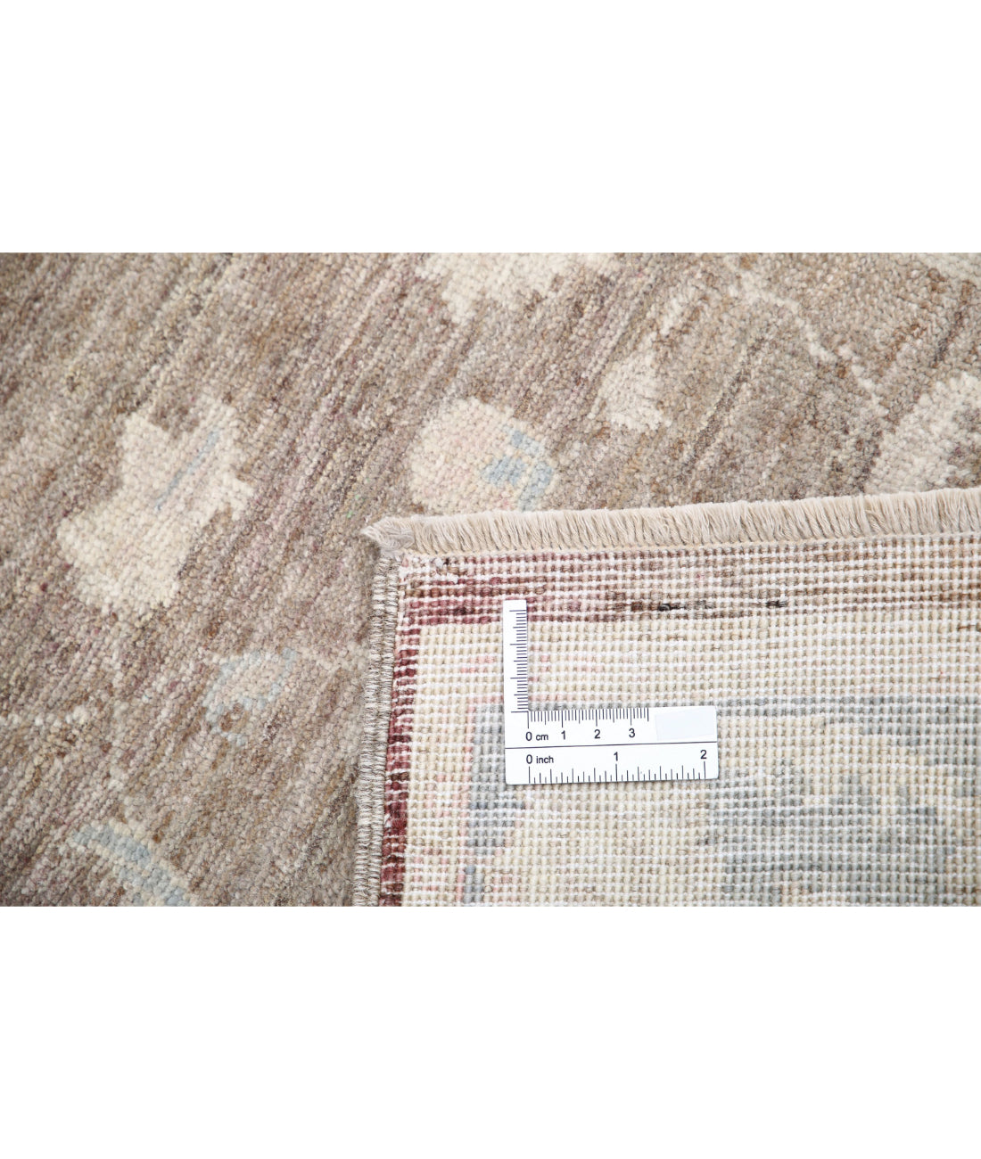 Serenity 2'0'' X 3'1'' Hand-Knotted Wool Rug 2'0'' x 3'1'' (60 X 93) / Brown / Grey