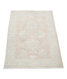 Serenity 2'1'' X 3'2'' Hand-Knotted Wool Rug 2'1'' x 3'2'' (63 X 95) / Brown / Blue